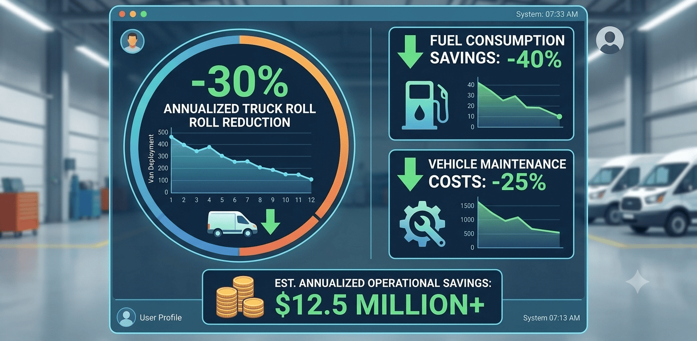 AI Field Service Dispatch: Reduce Truck Rolls & Costs